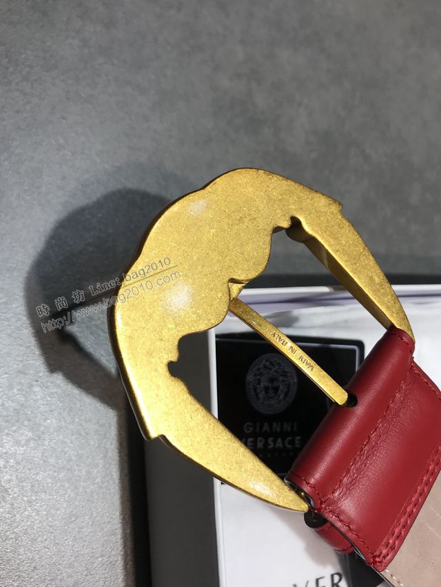 LOEWE皮帶 2019專櫃同款 進口原版牛皮 羅意威男士皮帶  xfp2162